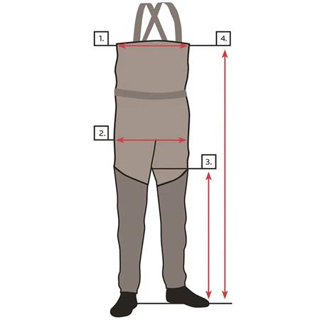 WADERS STOCKING VISION SCOUT 2.0