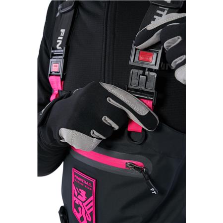 WADERS TRANSPIRABLES CON CALCETÍN PARA MUJER FINNTRAIL RACHEL 1520 - GRAPHITE