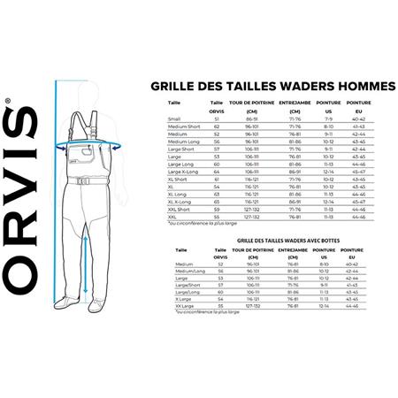 WADERS Z ODDYCHAJĄCĄ SKARPETĄ ORVIS ULTRALIGHT WADER