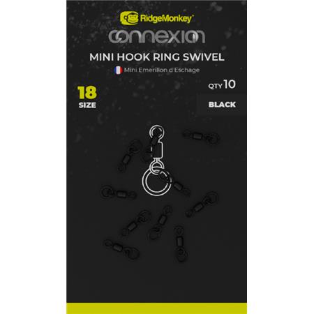 WARTEL RIDGE MONKEY CONNEXION MINI HOOK RING SWIVEL