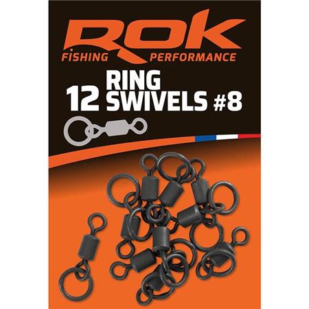 Wartel Rok Fishing Ring Swivels