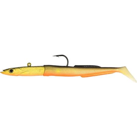 Weicher Köder Bewaffnet Hyperlastics Sandyll 5.2' Natural Jighead - 17Cm
