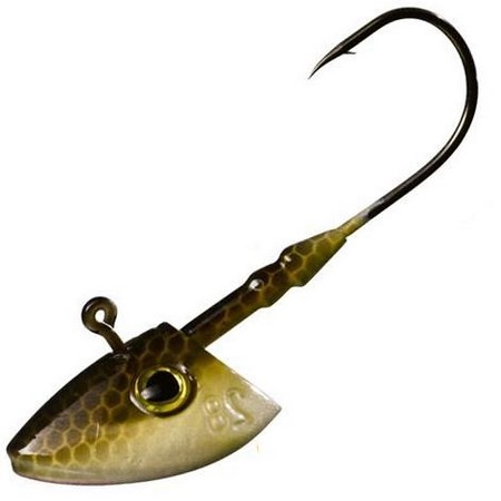 Weighted Head Gunki G'verti Natural Brown/White - Pack Of 3