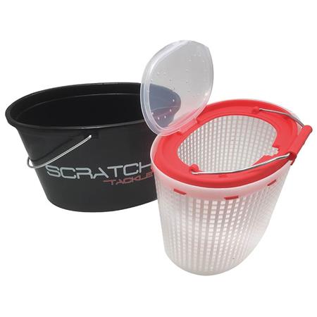 WIADRO NA ŻYWE PRZYNĘTY SCRATCH TACKLE
