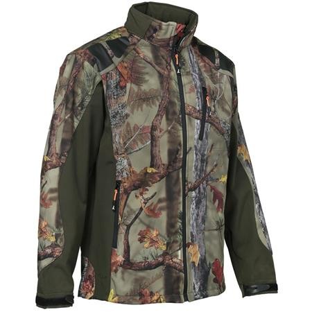 Wind-Breaker Man Percussion Softshell - Ghost Camo Forest