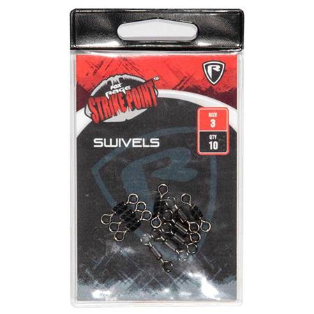 WIRBEL FOX RAGE STRIKE POINT SNAP SWIVELS