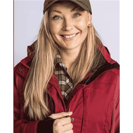 WOMAN'S JACKET PINEWOOD DOG SPORTS EXPERT W - ROUGE