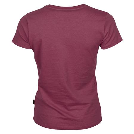 WOMAN'S T-SHIRT PINEWOOD OUTDOOR LIFE W - RASPBERRY PINK