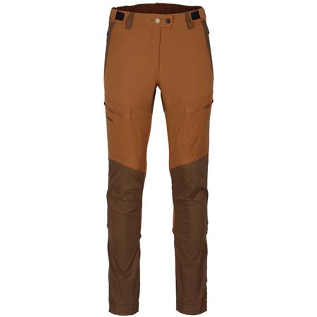 Woman's Trousers Pinewood Finnveden Hybrid Ext - Fudge/Nougat