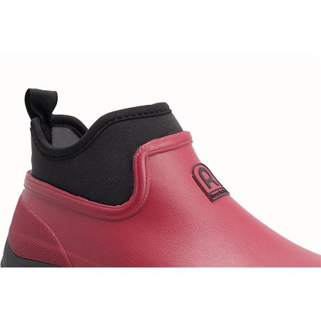 WOMEN'S ANKLE BOOTS - PLUM ROUCHETTE CLEAN LADY - PRUNE