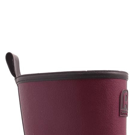 WOMEN'S BOOTS - AUBERGINE ROUCHETTE ORIGIN - AUBERGINE