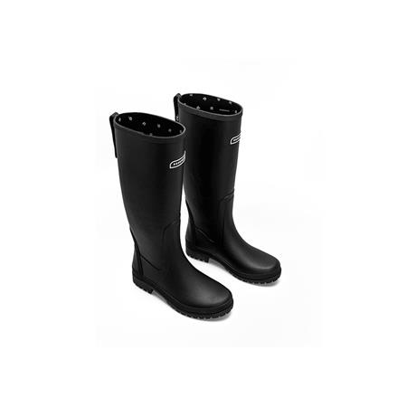 WOMEN'S BOOTS - BLACK ROUCHETTE CITIES - NOIR