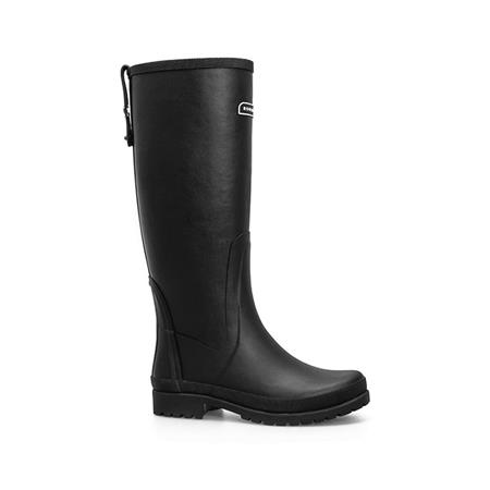 Women's Boots - Black Rouchette Cities - Noir