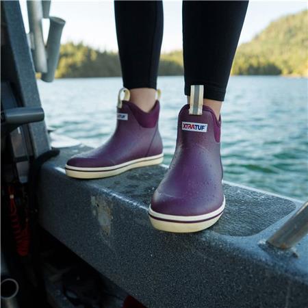 WOMEN'S BOOTS XTRATUF WMNS ANKLE DECK BOOT - FIG