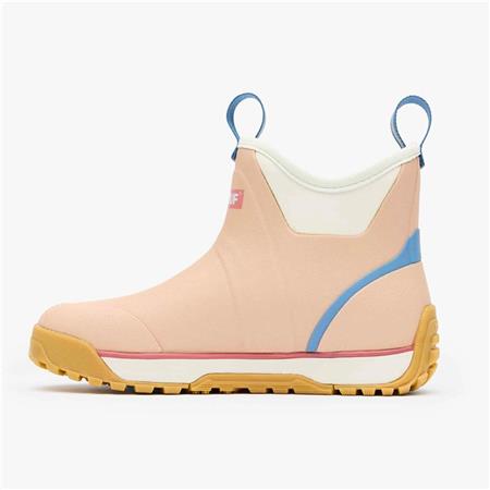 WOMEN'S BOOTS XTRATUF WMNS ANKLE DECK BOOT ICE RUBBER - MAHOGANY PINK