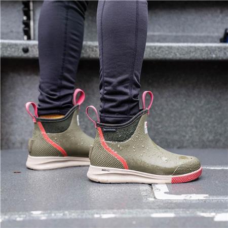 WOMEN'S BOOTS XTRATUF WMNS ANKLE DECK BOOT SPORT - OLIVE