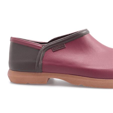 WOMEN'S CLOGS - AUBERGINE ROUCHETTE ORIGIN - AUBERGINE