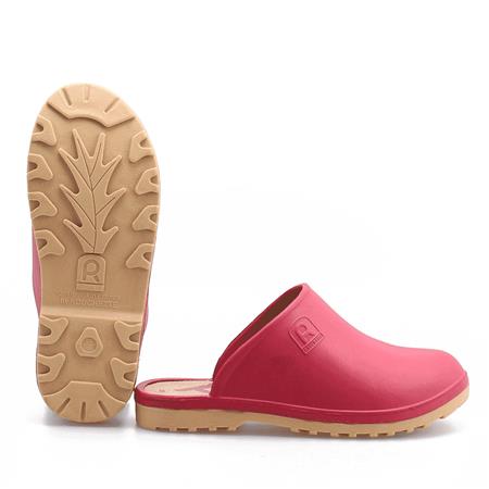 WOMEN'S CLOGS - RASPBERRY ROUCHETTE SOFT - FRAMBOISE