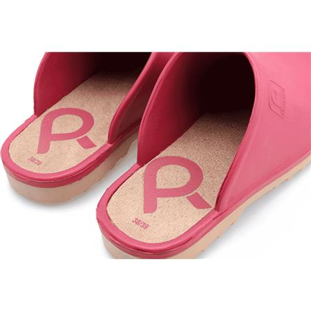 WOMEN'S CLOGS - RASPBERRY ROUCHETTE SOFT - FRAMBOISE