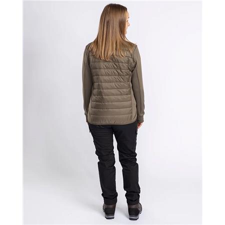 WOMEN'S FLEECE PINEWOOD FINNVEDEN HYBRID POWER FLEECE