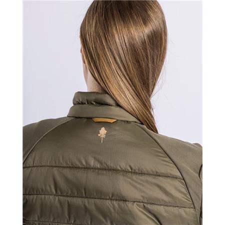 WOMEN'S FLEECE PINEWOOD FINNVEDEN HYBRID POWER FLEECE