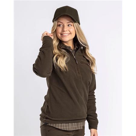 WOMEN'S FLEECE PINEWOOD SMÅLAND HUNTERS HALF ZIP W