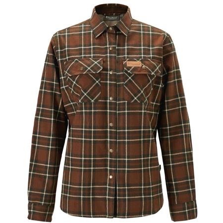 Women's Long Sleeve Shirt Pinewood Douglas - Nougat/Beige