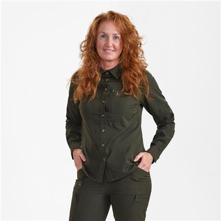 WOMEN'S LONG SLEEVED-SHIRT DEERHUNTER CANOPY LADY