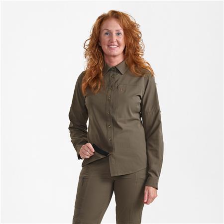 WOMEN'S LONG SLEEVED-SHIRT DEERHUNTER CANOPY LADY