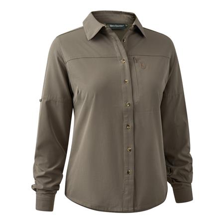 Women's Long Sleeved-Shirt Deerhunter Canopy Lady