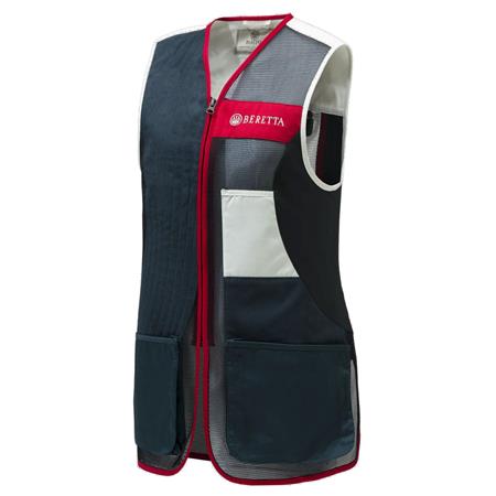 Women's Shooting Vest - Bluetotal Eclipse Beretta Uniform Pro W 20.20 Micro - Bluetotal Eclipse