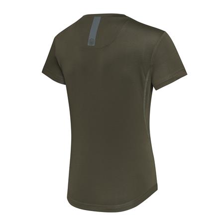 WOMEN'S SHORT SLEEVE T-SHIRT - GREEN STONE BERETTA CIEL TECH - GREEN STONE