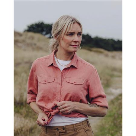 WOMEN'S SHORT SLEEVE T-SHIRT PINEWOOD 3-PACK - BLANC/PINE/LANTANA