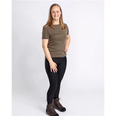 WOMEN'S SHORT-SLEEVED T-SHIRT PINEWOOD MERINO W