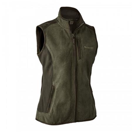 Women's Sleeveless Waistcoat Deerhunter Lady Pam Bonded Fleece Waistcoat