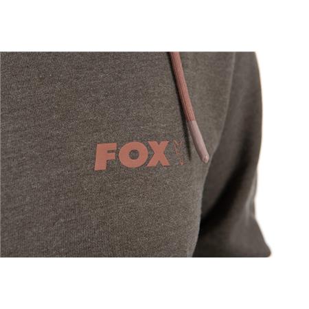 WOMEN'S SWEATSHIRT FOX WC ZIPPED HOODIE - OLIVE