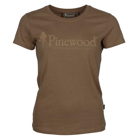 Women's Tee Shirt Pinewood Outdoor Life W - Nougat