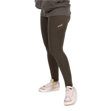 WOMEN'S TROUSERS FOX WC LEGGINGS - OLIVE
