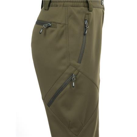 WOMEN'S TROUSERS HART STILK-TXT - OLIVE FONCÉ