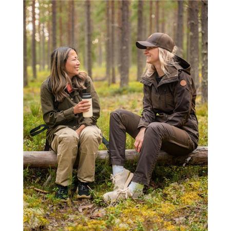 WOMEN'S TROUSERS PINEWOOD FINNVEDEN HYBRID - MARRON