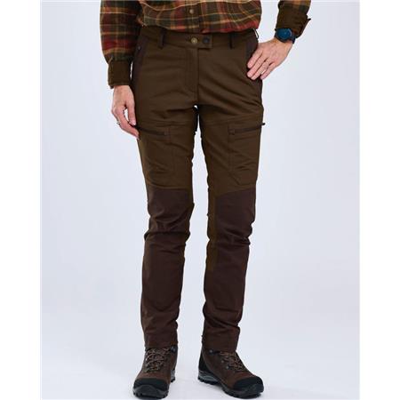 WOMEN'S TROUSERS PINEWOOD FINNVEDEN HYBRID - MARRON