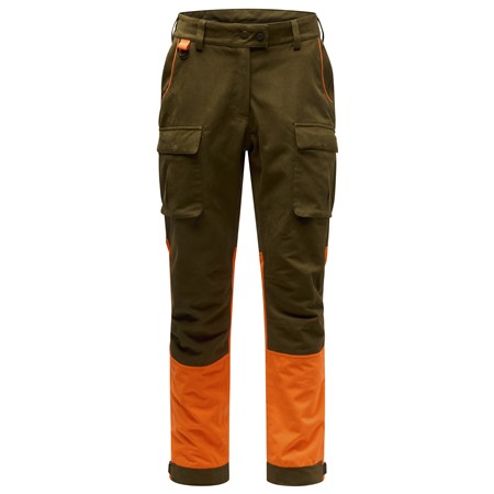 Women's Trousers Pinewood Furudal Expert 2L Hunting - Olive/Orange