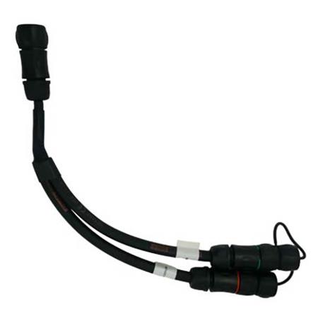 Y-KABEL BSR MED EKKOLOD-UDGANG OG OPLADER-INDGANG