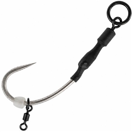 Yksitapainen Koukku Rok Fishing Spinner Longue Curve Shank Barbless