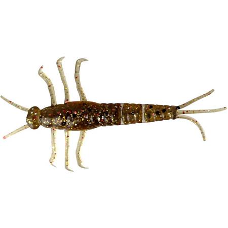 Zachte Lokaas Savage Gear 3D Pvc Mayfly - 5Cm - Partij Van 8
