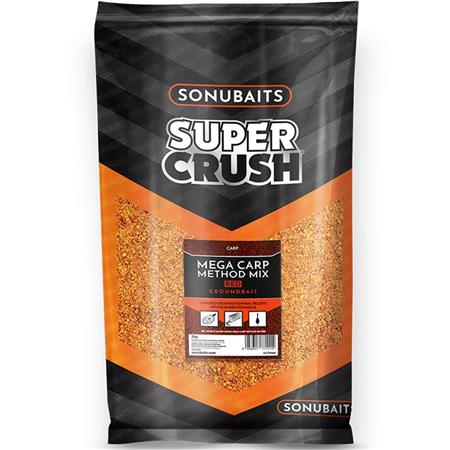 Zanęta Sonubaits Super Crush Mega Carp Method Mix Red