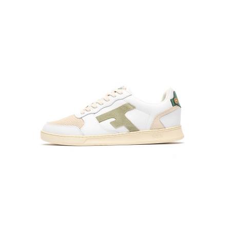 ZAPATOS DE HOMBRE SENSAS FAGUO HAZEL - BLANC/KAKI CLAIR