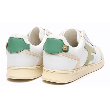 ZAPATOS DE HOMBRE SENSAS FAGUO HAZEL - BLANC/KAKI CLAIR