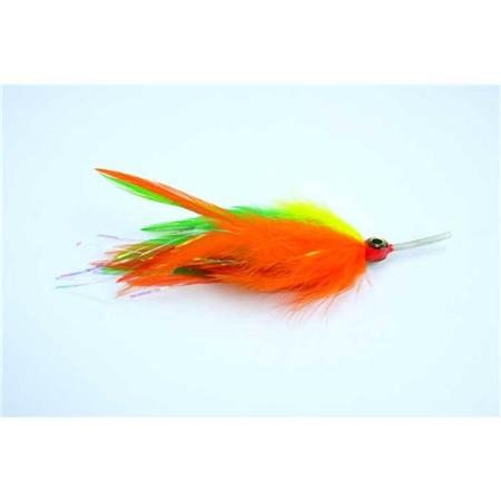 Zeevlieg Tof Sailfish Tube - Oranje / Chartreuse