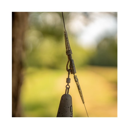 ZESTAW AVID CARP OUTLINE FLECKTONE PINNED QC LEAD CLIP KIT